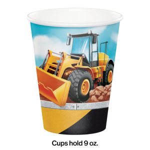 Construction Cup 8 Count 9 oz